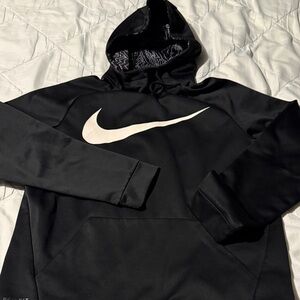 Nike Black Pullover with White Swoosh